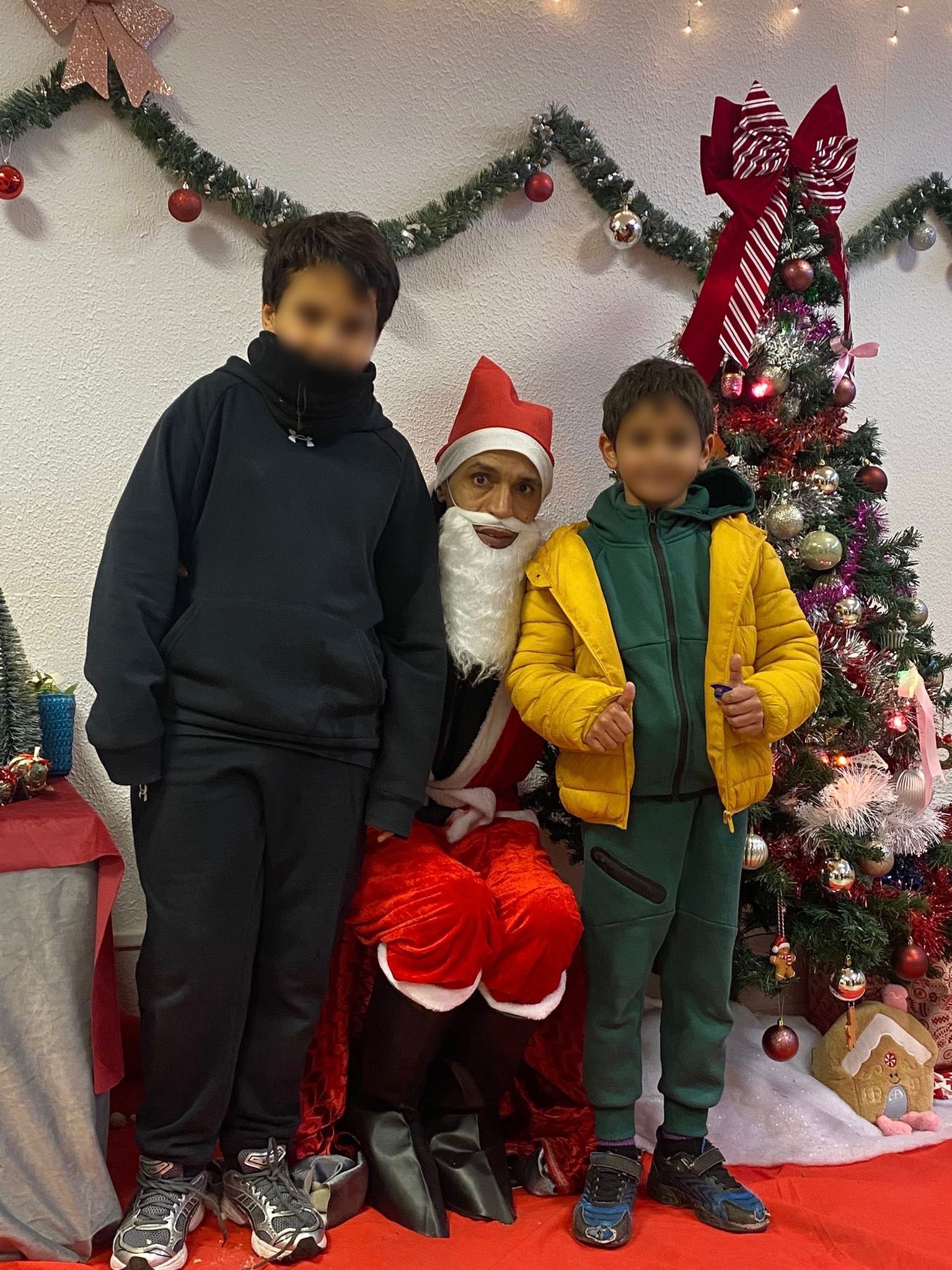 Noël solidaire avec enfants